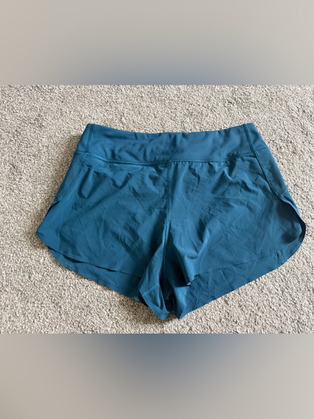 Athleta Women's Athletic Shorts in Teal Blue
